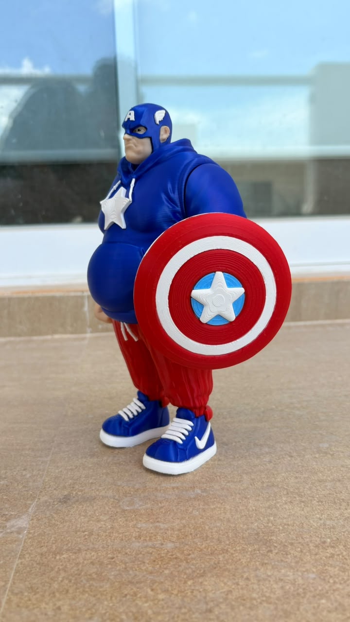 Capitan America Gordo