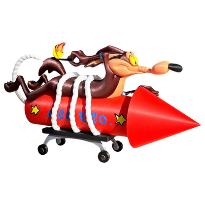 ⛷️Willy el Coyote- Figura de Colección