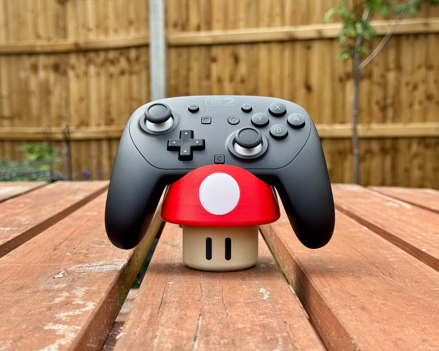 🎮 Soporte para Mando – Hongo Mario Bros 🍄