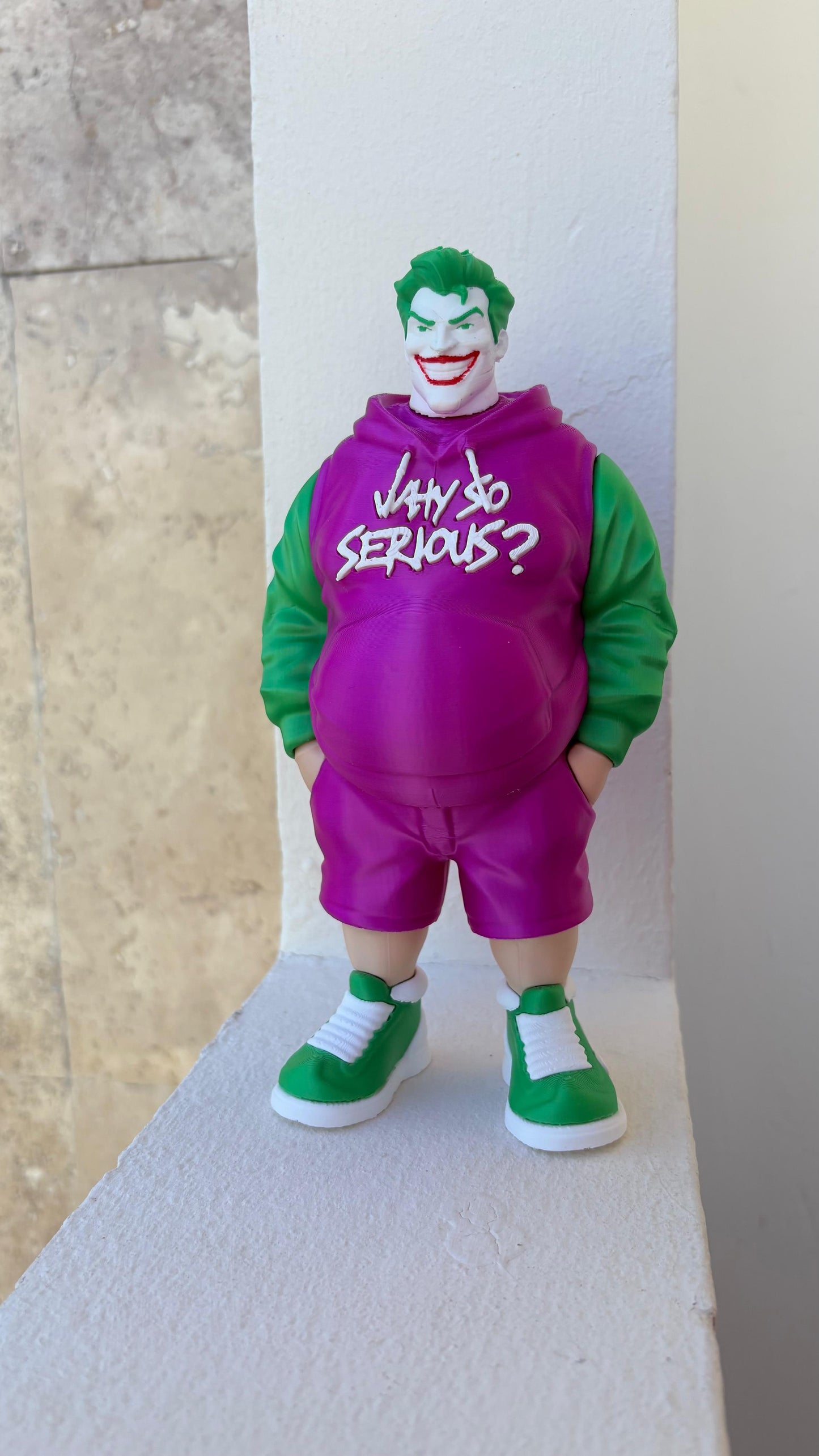 Joker Gordo figura 3D