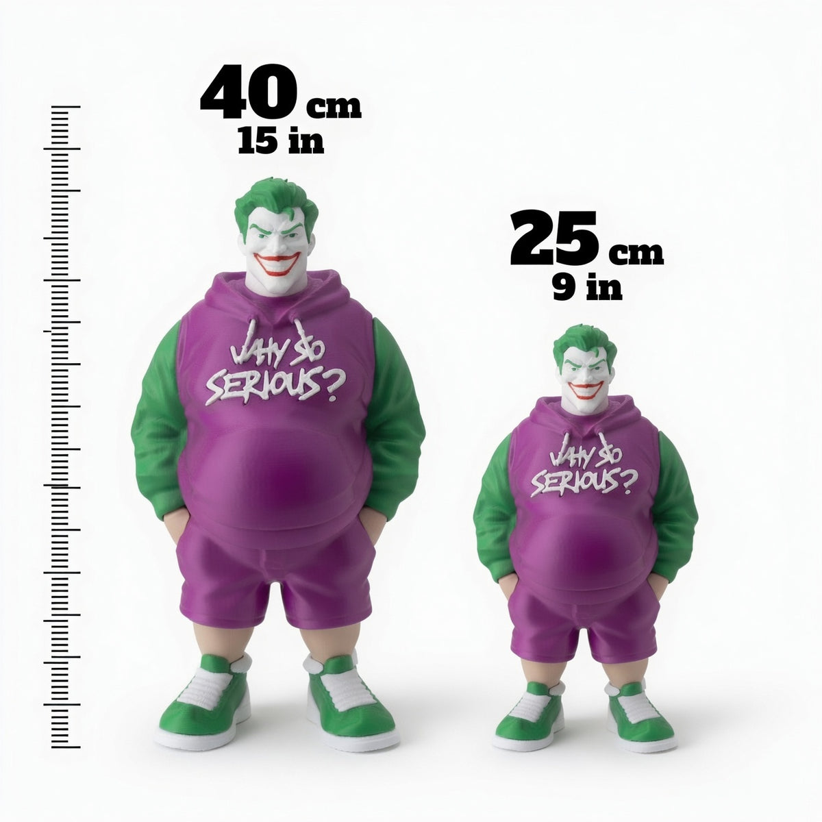 Joker Gordo figura 3D