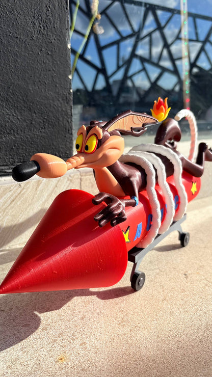 ⛷️Willy el Coyote- Figura de Colección