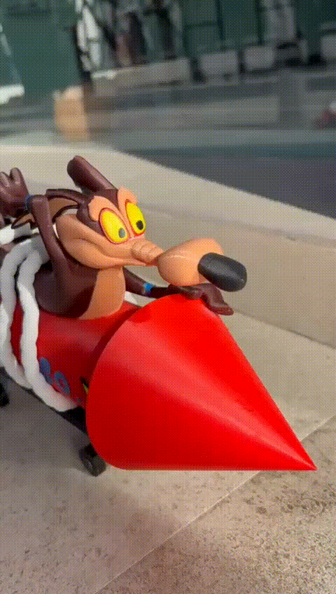 ⛷️Willy el Coyote- Figura de Colección